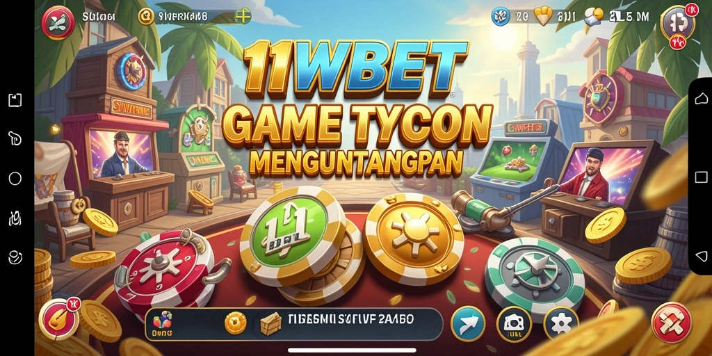 Screenshot utama 11WBET menampilkan gameplay Tycoon yang menarik.
