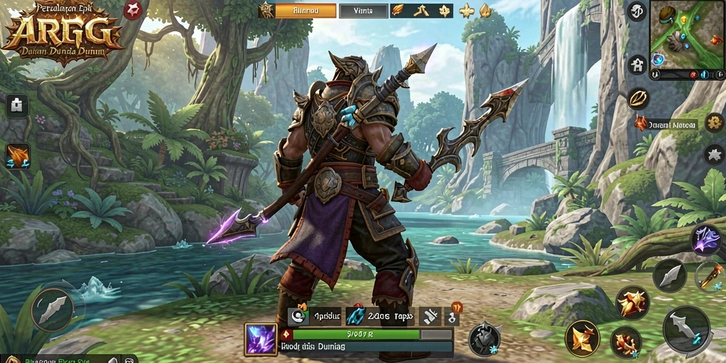 Gameplay F08 menampilkan pertarungan seru dengan visual yang menakjubkan.