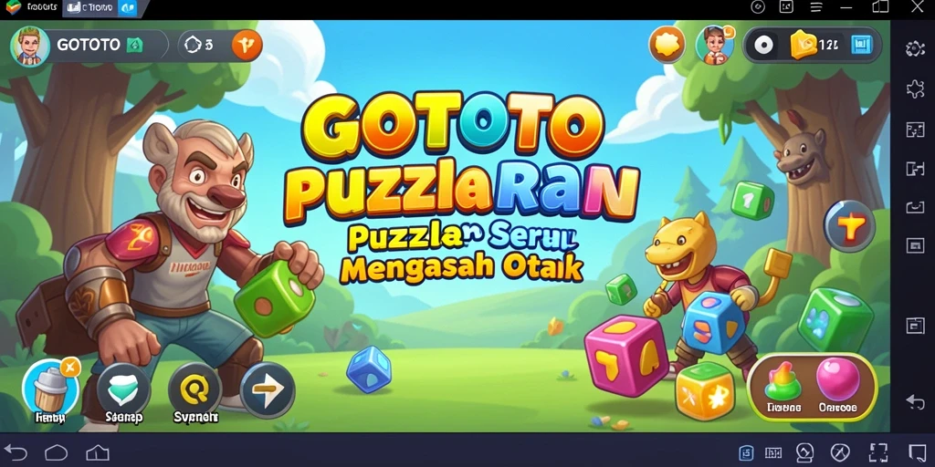 Screenshot GOTOTO menunjukkan gameplay yang mengasyikkan dan penuh tantangan.
