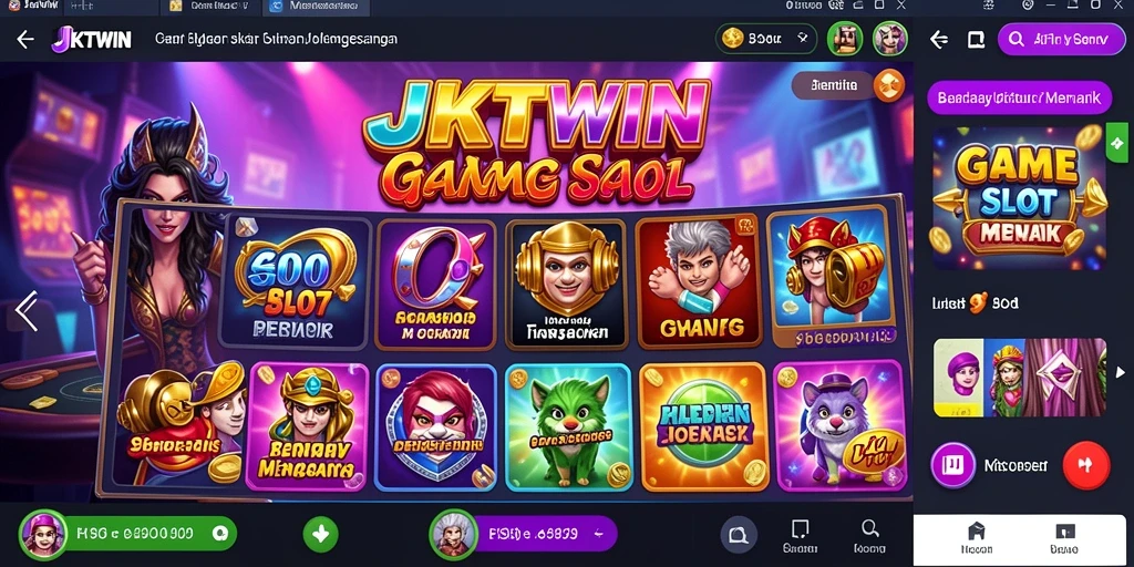 Gameplay JKTWIN menunjukkan keseruan dan variasi dalam permainan Slot.
