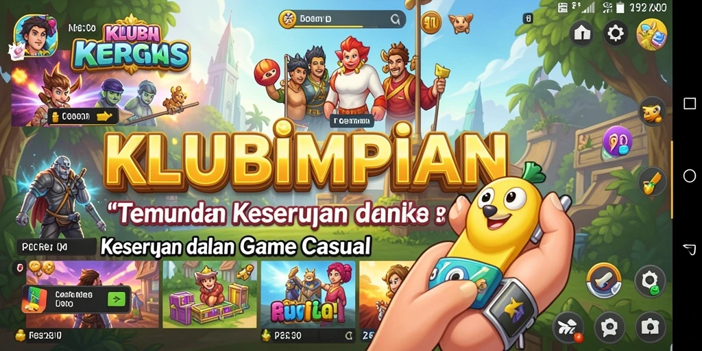 Gameplay seru dan interaktif dari KLUBIMPIAN.