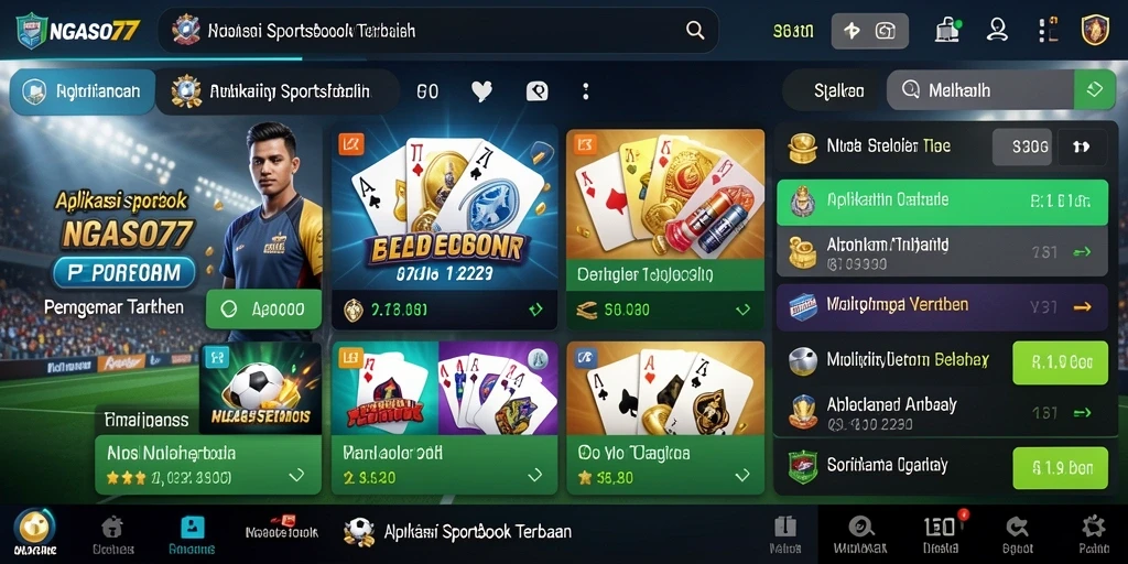 Tampilan gameplay NGASO77 yang menarik dan interaktif.