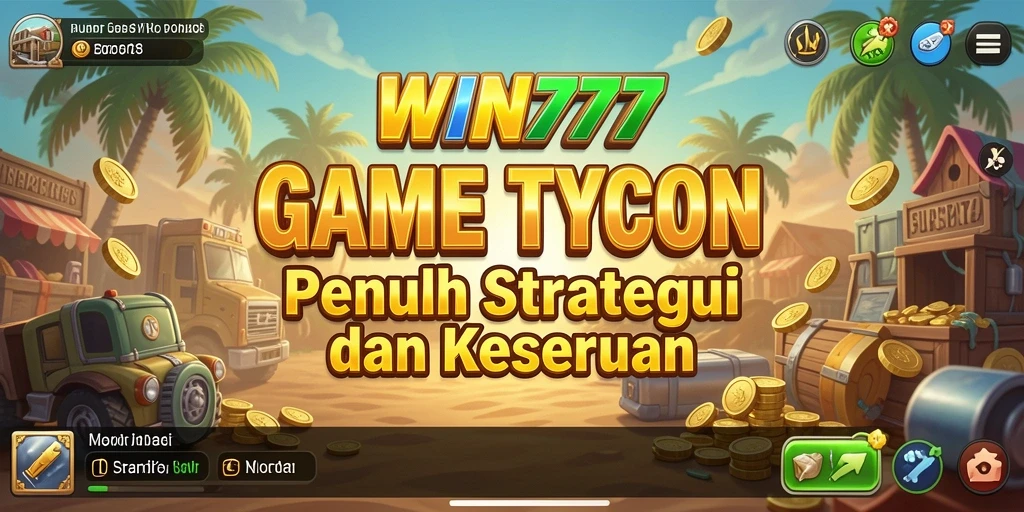 Screenshot dari gameplay WIN777 menampilkan pengalaman Tycoon yang menarik.
