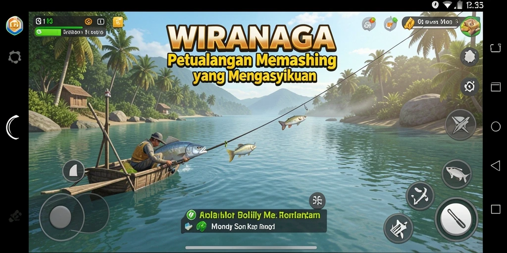 Tangkapan besar dalam gameplay WIRANAGA yang menarik.